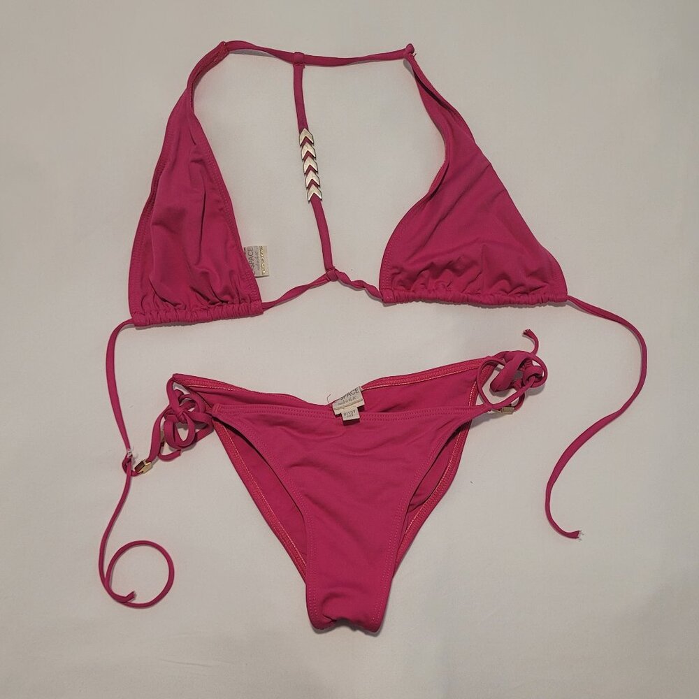 Pink Two Piece Bikini by L Space